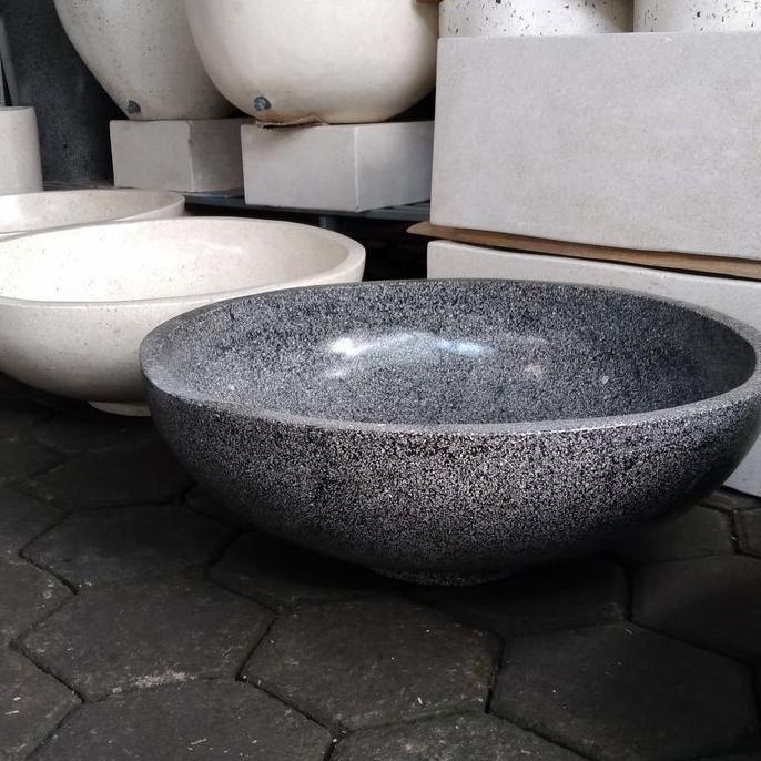 Terlaris Pot Teratai Terazzo Besar