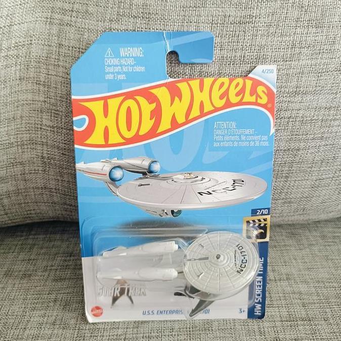 hot wheels uss enterprise NCC 1701 original
