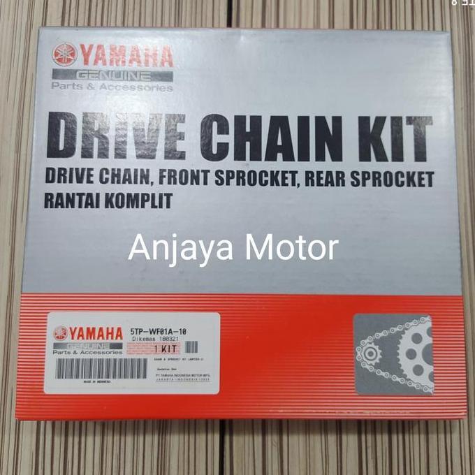 Girset gear set rantai jupiter Z burhan jupiter z lama original Yamaha