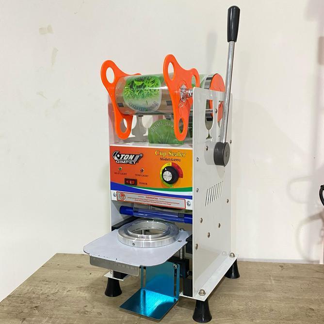 Eton Gimpet Cup Sealer 24 Oz Mesin Cup Sealer  Pres Plastik Cup Mesin Press Gelas Plastik Bisa Untuk