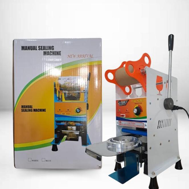 Cup Sealer Mesin Press Gelas Etd1 Untuk Gelas Tinggi 12 Oz 22 Machine Vacuum Dengan 300 Gelasjam Pen