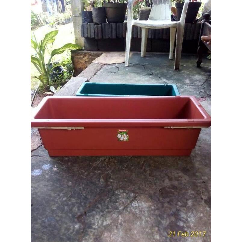 Terlaris Jual Pot Persegi Panjang | Pot Plastik