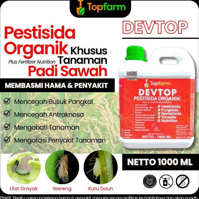 Obat Semprot Hama Padi 1 Liter - Obat Penyakit Tanaman Padi Sawah - Obat Pembasmi Hama Padi / Obat W