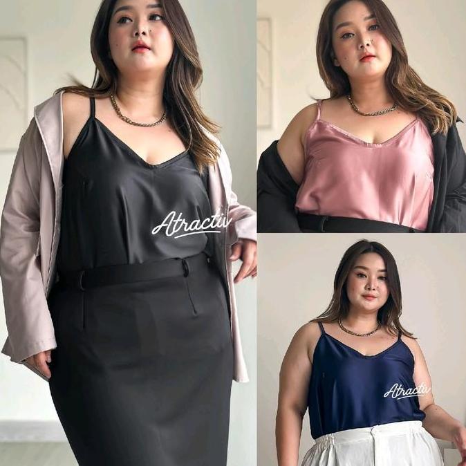 Promo ATRACTIV TankTop Jumbo LD120 LD130 LD135 LD142 Tank Top Wanita COD