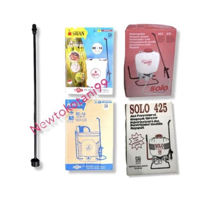 Stik plastik sprayer SWAN dan SOLO drat besar BE16 elektrik dan 2in1