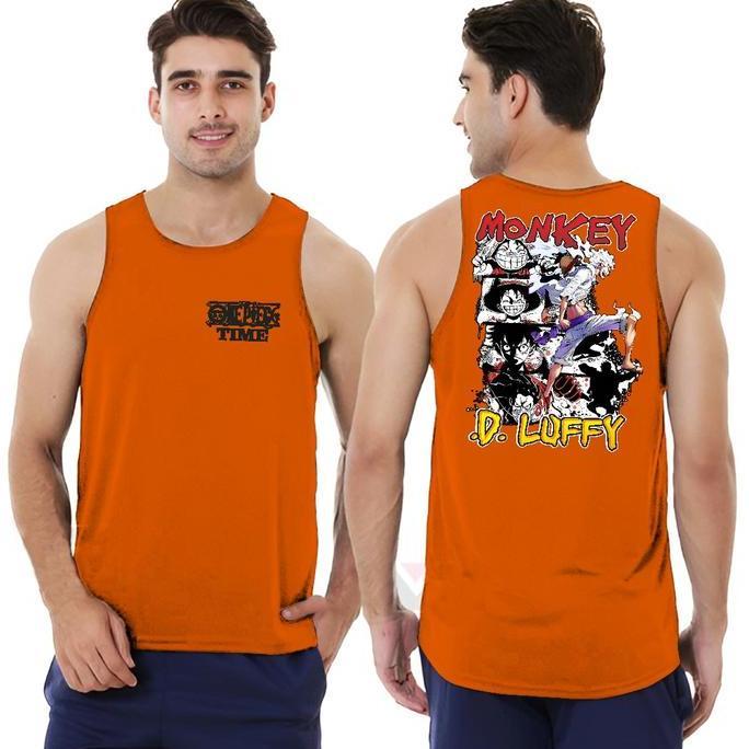 DB266 - Kaos singlet Distro Baju SINGLET Distro Pria Keren / Kaos Distro Pria Singlet sablon Monkey/