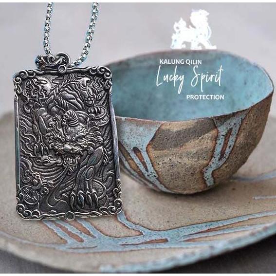 DR305 - Kalung Liontin Qilin Lucky Spirit (BRP10)