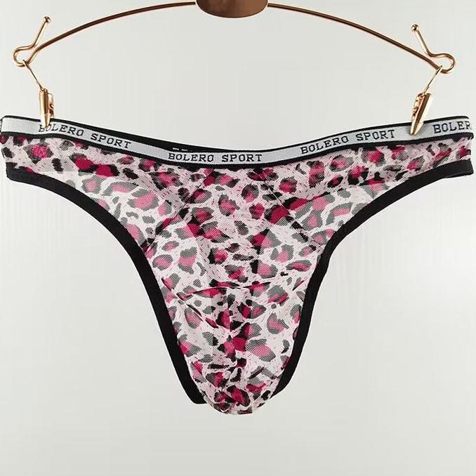 DV274 - Celana Dalam Pria Leopard cd laki-laki Low Waist 5Y055