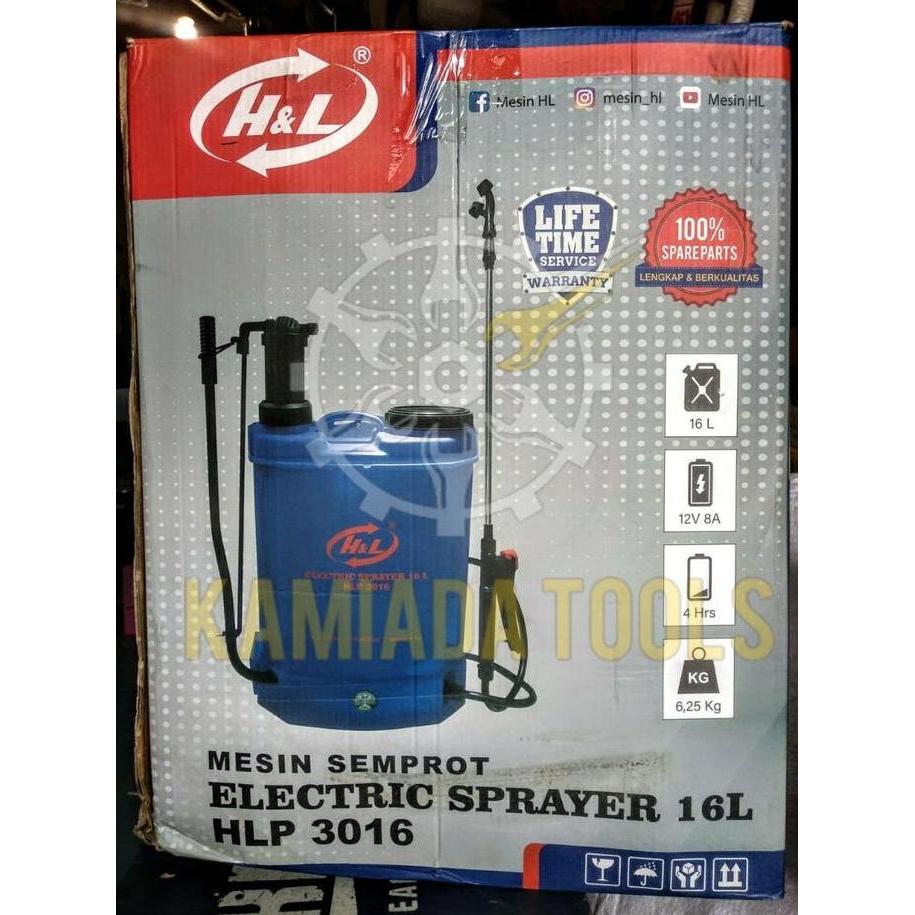 Sprayer elektrik 16 L/Alat semprot desinfektan/semprot hama
