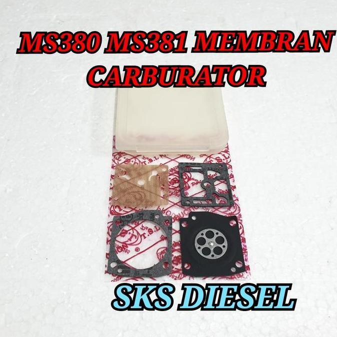 MS380 MS381 Membran Carburator Karburator Chainsaw Sinso Senso STIHL
