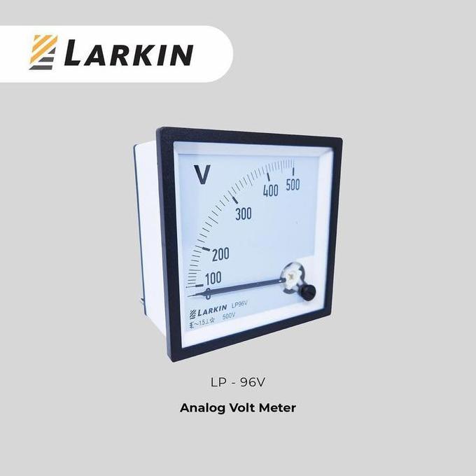 Voltmeter Analog 500VAC Larkin type LP-96V