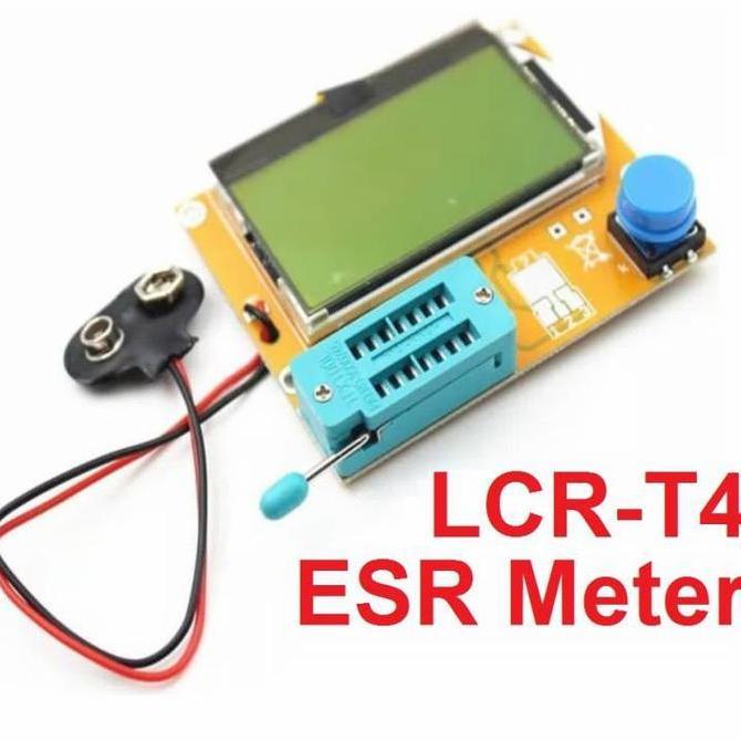 ESR Meter Transistor Tester Digital RCD LCR T4 LED Mosfet Dioda Triod