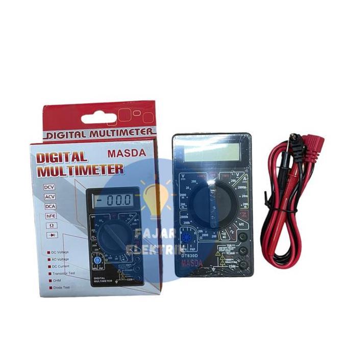 TESTER DIGITAL MASDA / MULTITESTER DIGITAL DT 830B