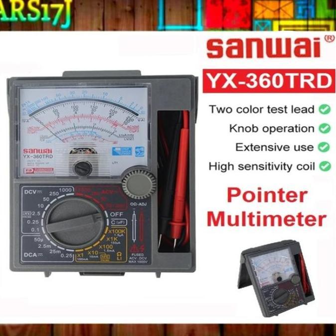 multitester sanwai analog