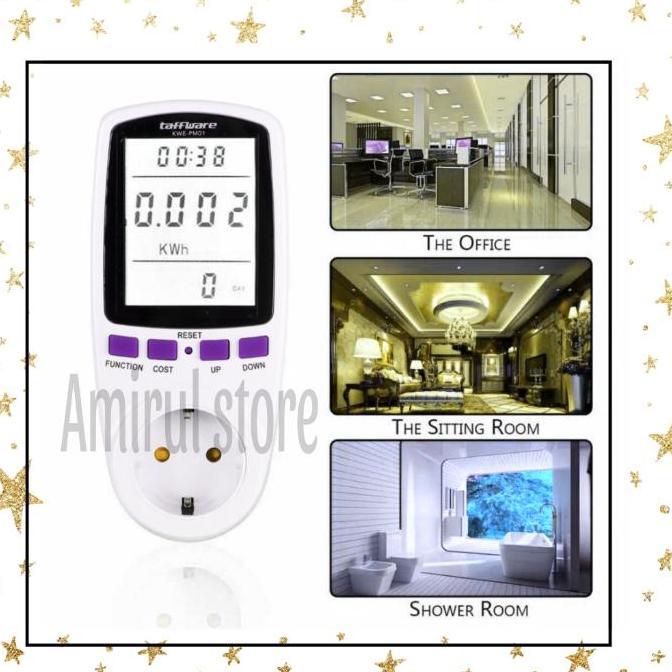 Watt Meter AC Digital Volt Pemakaian KWH Daya Energy Meter