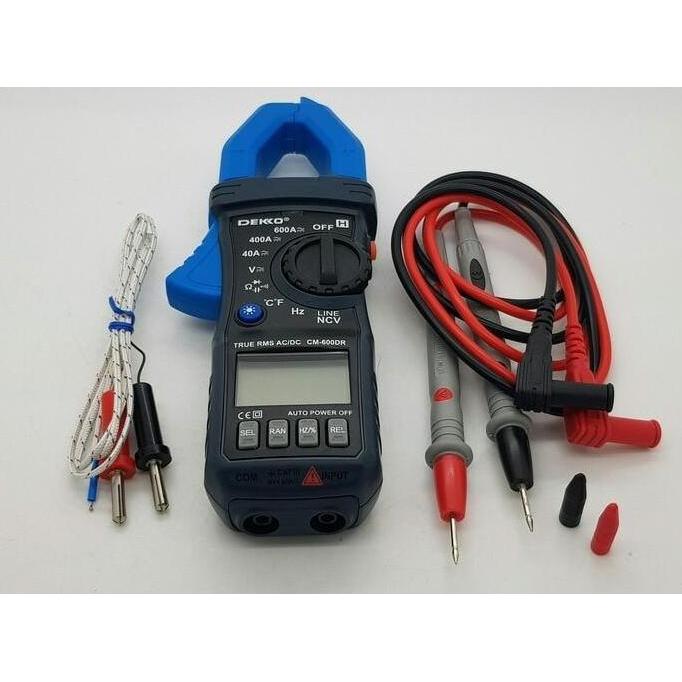 DEKKO CM-600DR / DEKKO CM600DR DIGITAL TANG AMPERE 600 AMPERE AC DC
