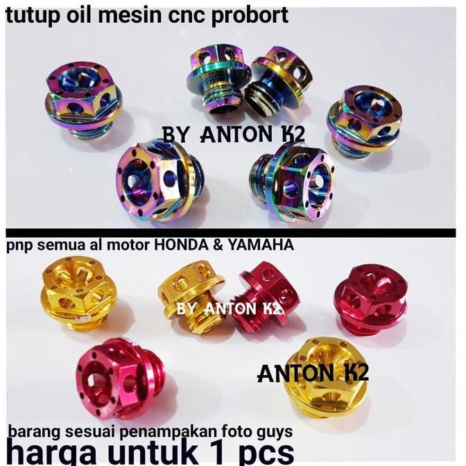 TUTUP OIL-OLI MESIN VARIASI MOTOR BEAT-BEAT NEW-BEAT FI-BEAT STREET