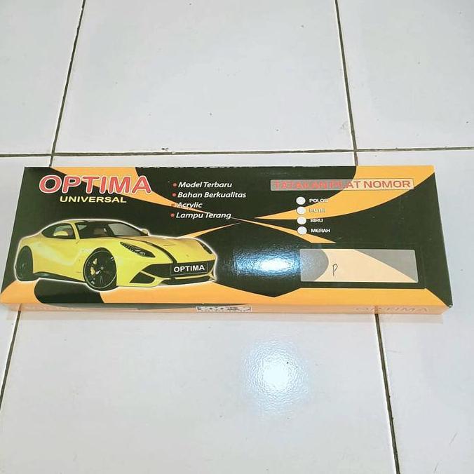 Frame Plat Nomor Mobil Acrylic | Cover Plat Nomor Mobil Akrilik | Tempat Dudukan Plat Nomor Mobil Un
