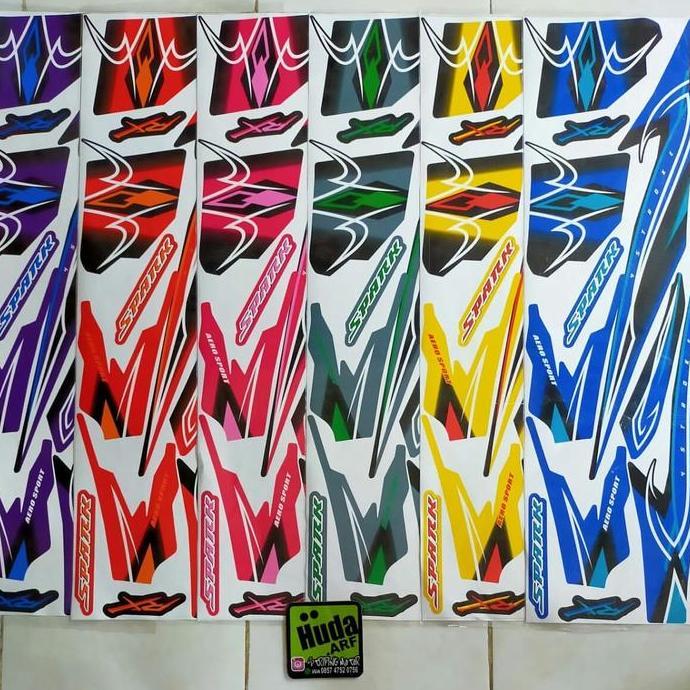Striping jupiter z sticker jupiter z Lis motor variasi jupiter z