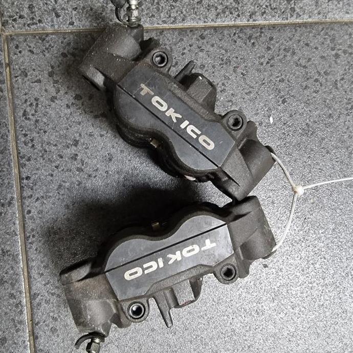 Promo Kaliper Tokico 4 piston 4 piston sepasang kiri kanan new model radial COD