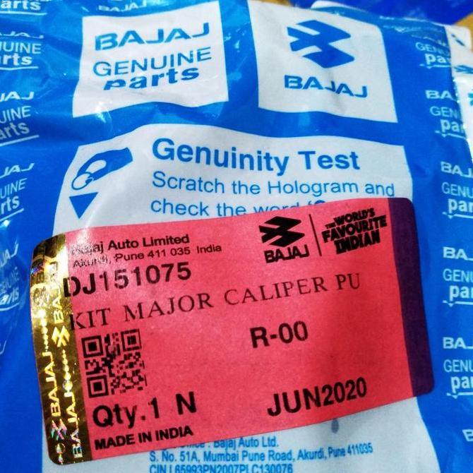 Promo seal kaliper depan pulsar 180 ug3/135 komplit piston COD