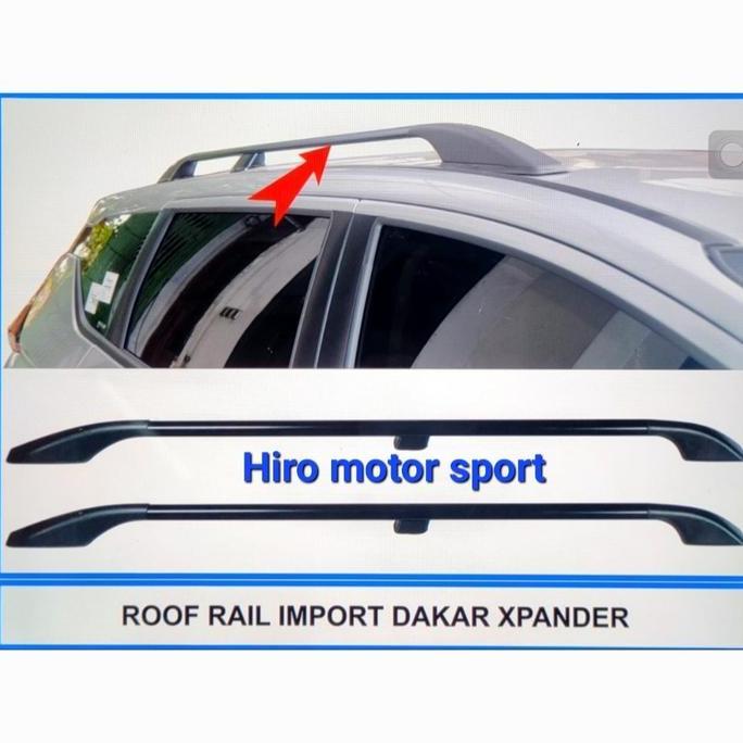 ROOF RAIL XPANDER MODEL DAKAR ORIGINAL DAN TERPERCAYA