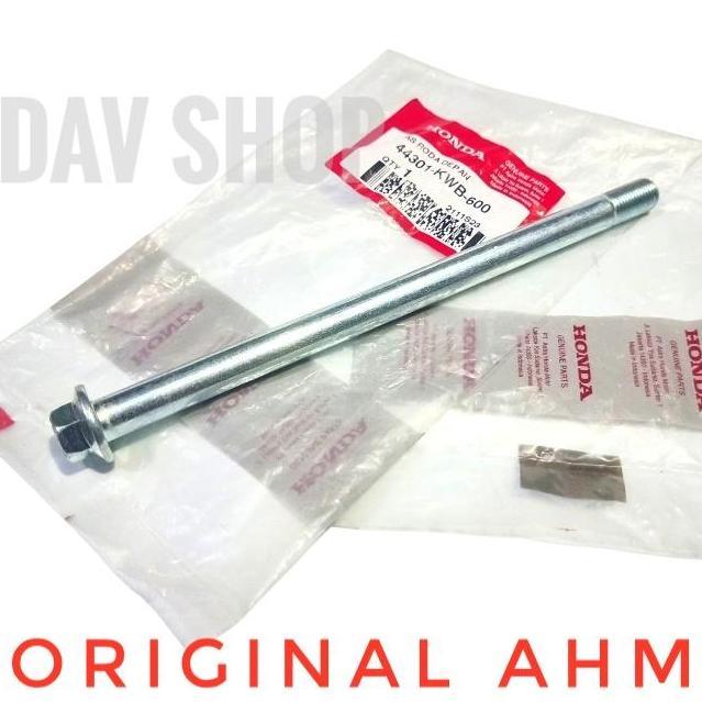 BAUT AS RODA DEPAN BLADE KARBU BLADE 110 BLADE 125 REVO ABSOLUTE ORI