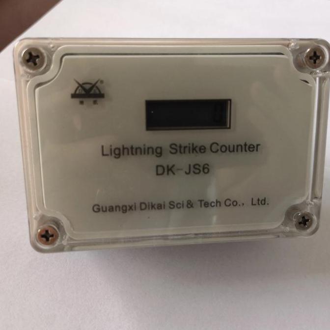Lightning strike counter DK-JS6 penghitung sambaran petir digital