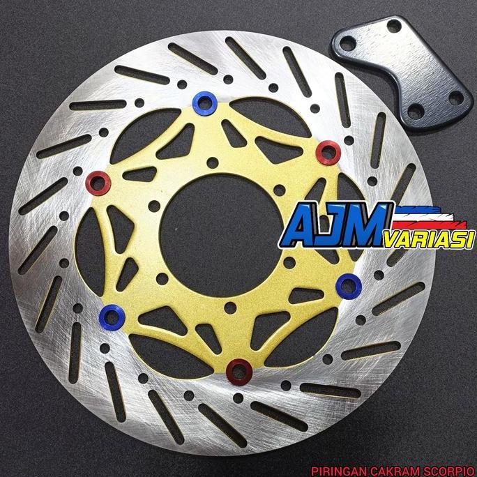 Promo Piringan Cakram Depan Scorpio 300MM Disk Cakram Depan Ukuran Besar 300MM Scorpio COD