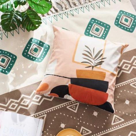 Terlaris Morandi Pillow Case 45 x 45cm / Sarung Bantal Sofa Cantik Unik