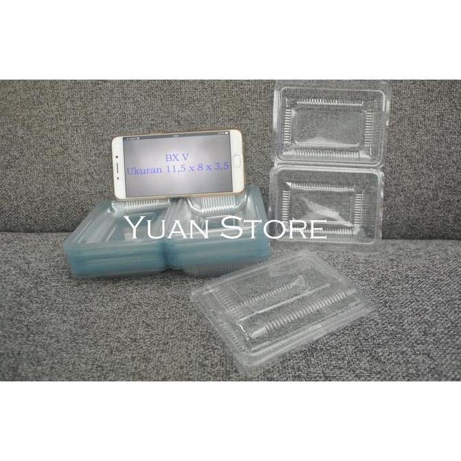 Mika Kue Makanan | BX 5 | Tempat Kue | Box Mika Kue | Mika Kue Plastik