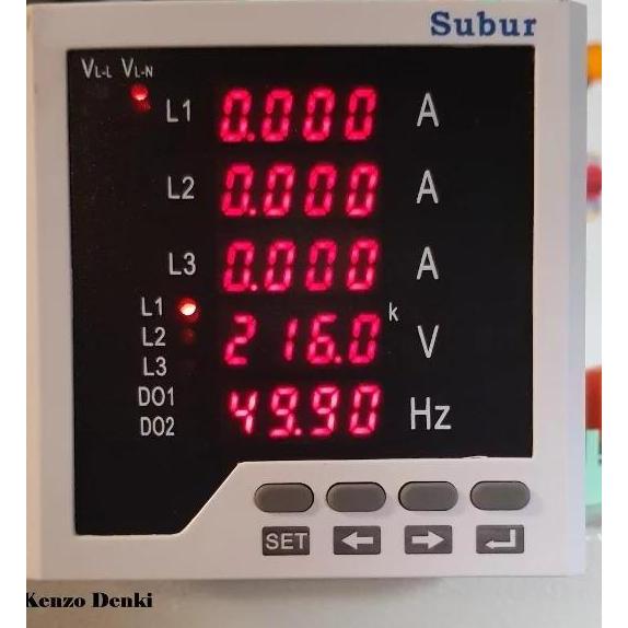 Ampere Meter 3 Phase Digital F35