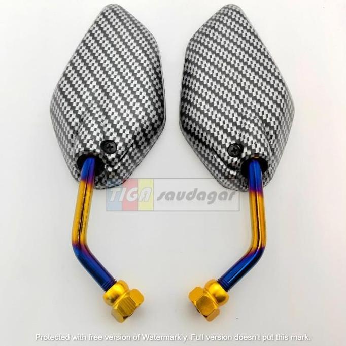 SPION CARBON MINI HONDA YAMAHA MODEL JUPITER BEAT FI SCOOPY VARIO