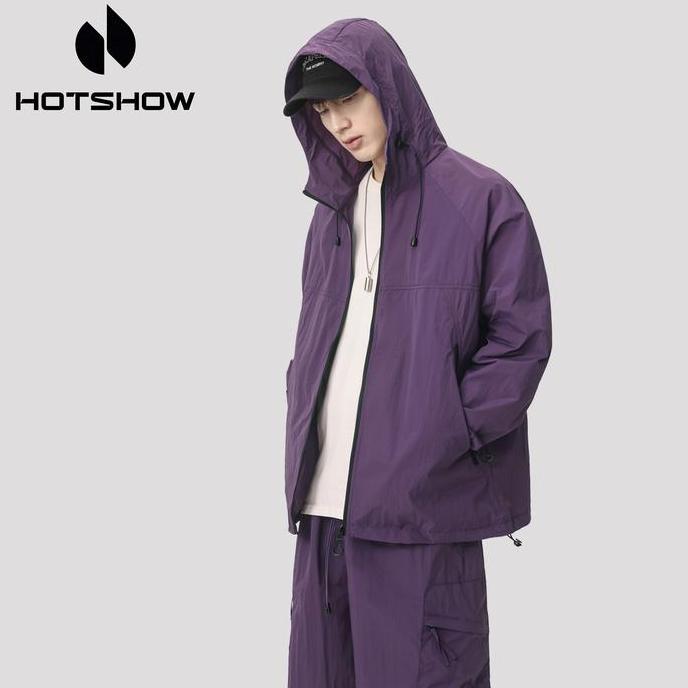 Jaket Olahraga Pria Jaket Anti UV Jaket Motor Tahan Angin Tahan Noda Minyak Tahan Air Outdoor Sport 