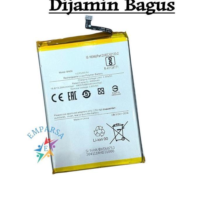 Baterai For Hp Rdmi 9A  / BN56  5000Mah Batre Batere Battery Battre Batrai Batrei Hp Hape EU EMP8