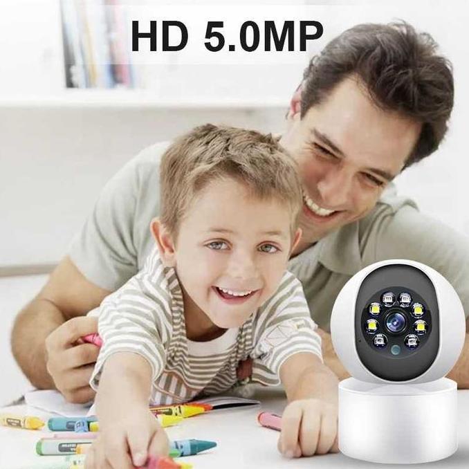 Kamera Cctv Wifi 5Mp Night Vision Two Way Audio Alarm Push 5Mp Wifi Cctv Camera Night Vision Two Way
