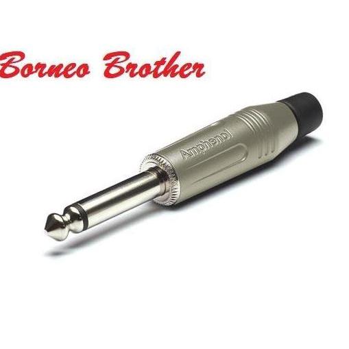 DR258 >> Jack Akai Mono Amphenol ACPM GN Original Jack 1/4" Amphenol TS Mono