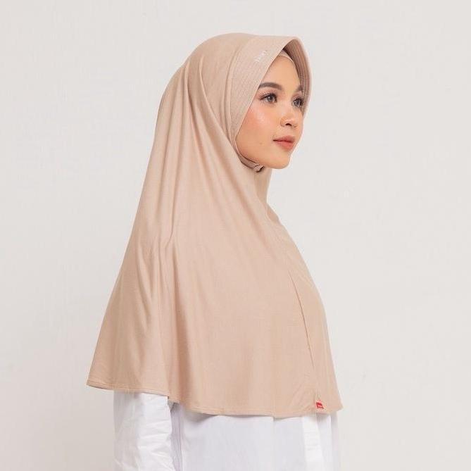 BERGO RIRI Hijab Instan Bahan Kaos Terbaru Bergo Dauky adem nyaman