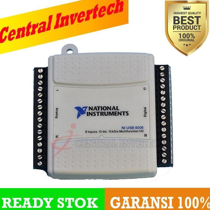 USB-6008 National Instruments Data Acquisition Card NI DAQ