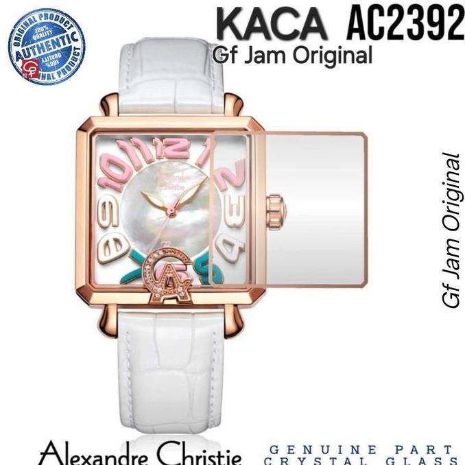 SPAREPART KACA JAM TANGAN ALEXANDRE CHRISTIE ORIGINAL AC2391 AC2392 AC2358 AC2359 AC2360 GENUINE PAR