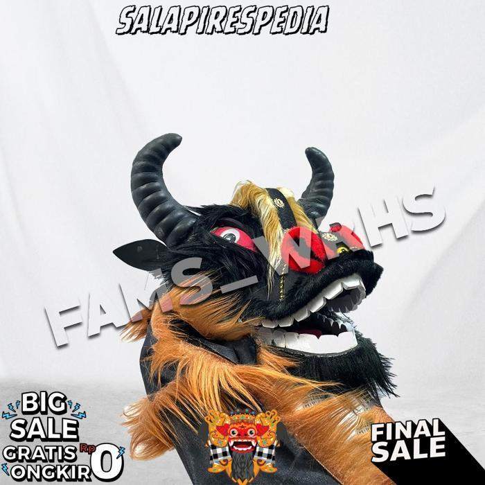 Bantengan Anak Bantengan Mangap Spons Topeng Bantengan Kerbau Br 1030