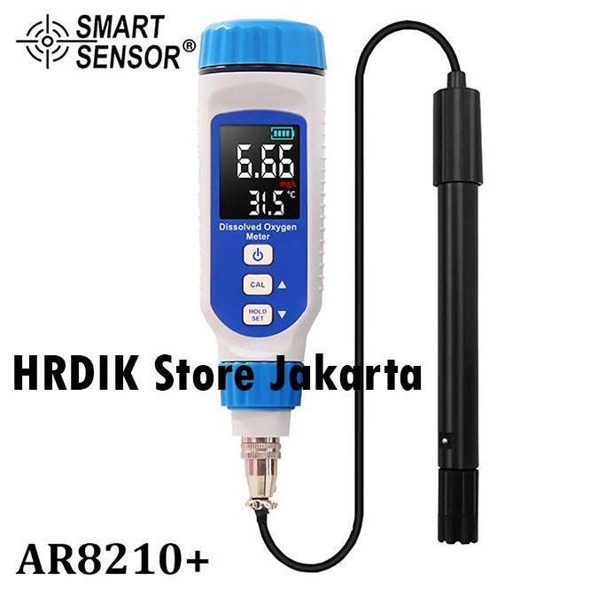 RUDBECKIA DO Meter Calibration Certificate Dissolved Oxygen AR8210+ Smart Sensor Oksigen O2 Terlarut