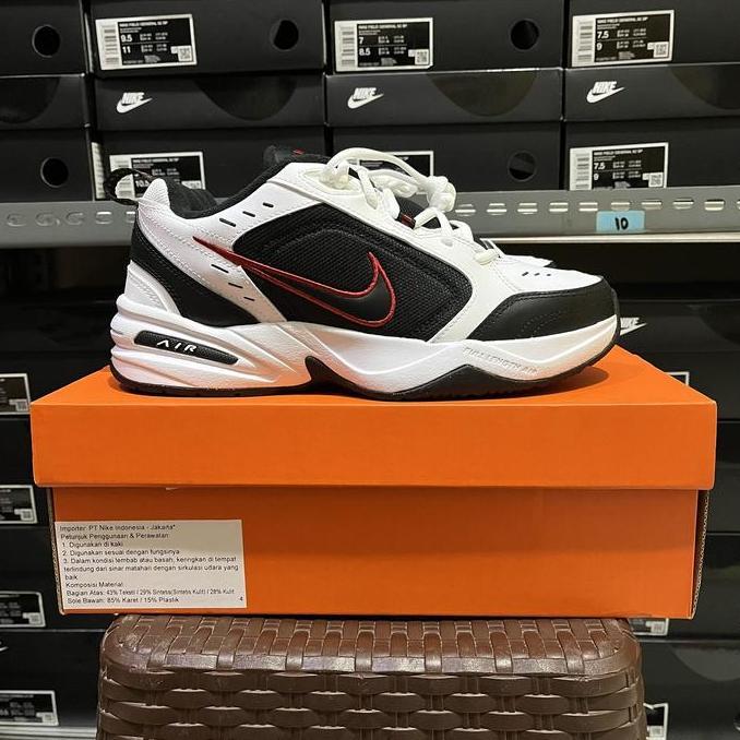 New  415445-101 Nike Air Monarch IV White Black Original BNIB