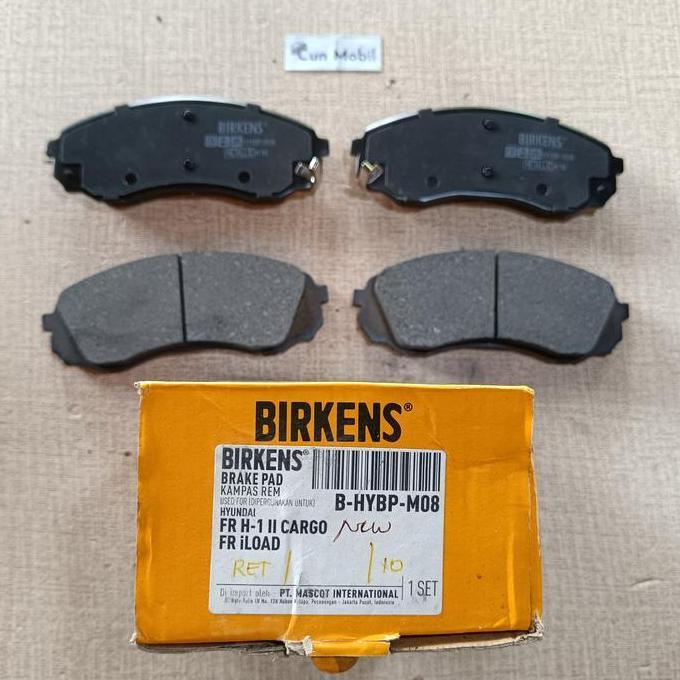 HISOKA Brake pad Hyundai H1 H 1 H-1 2008 on depan HYBP M08 merk Birkens