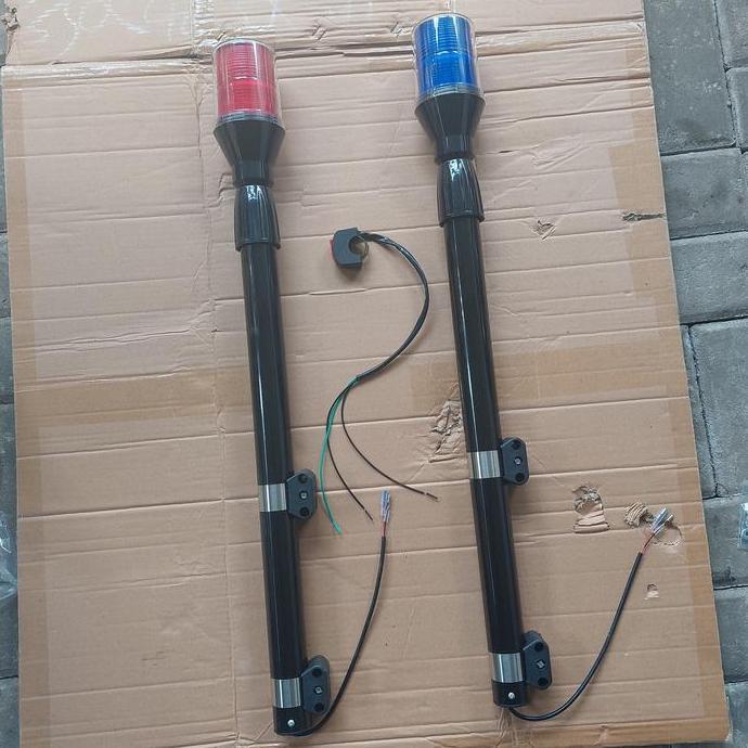 NANA lampu peringatan tiang motor patwal ambulance pemadam merah