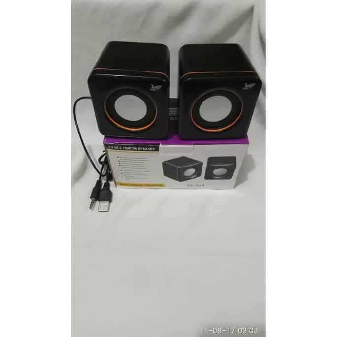 DV187 >> speaker aktif usb multimedia High Quality punya tombol volume