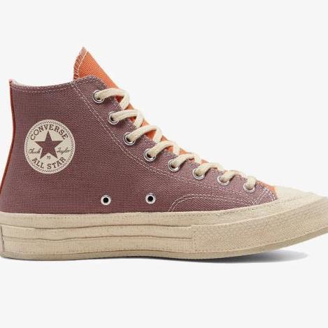 New  Sepatu Sneakers Converse Chuck 70 Renew Cotton Tri Panel 167767C
