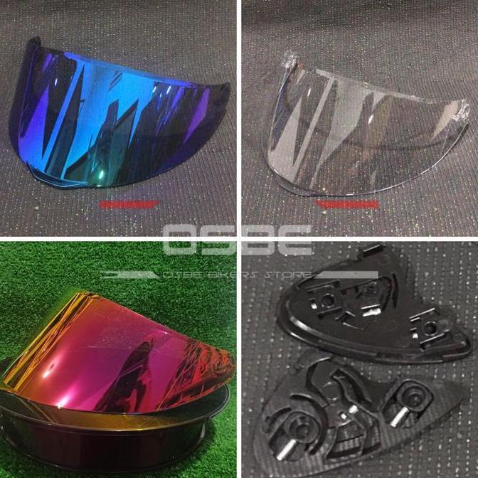 DA46 - Kaca Visor waterproof dan anti fog scott Rx-8 PNP AGV / DQL Helm Full Face Iridium Grosir Ter