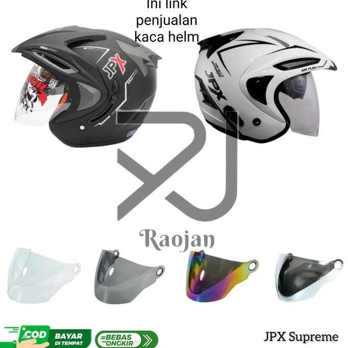 DF394 - Kaca helm Jpx Supreme Visor helm Jpx Supreme