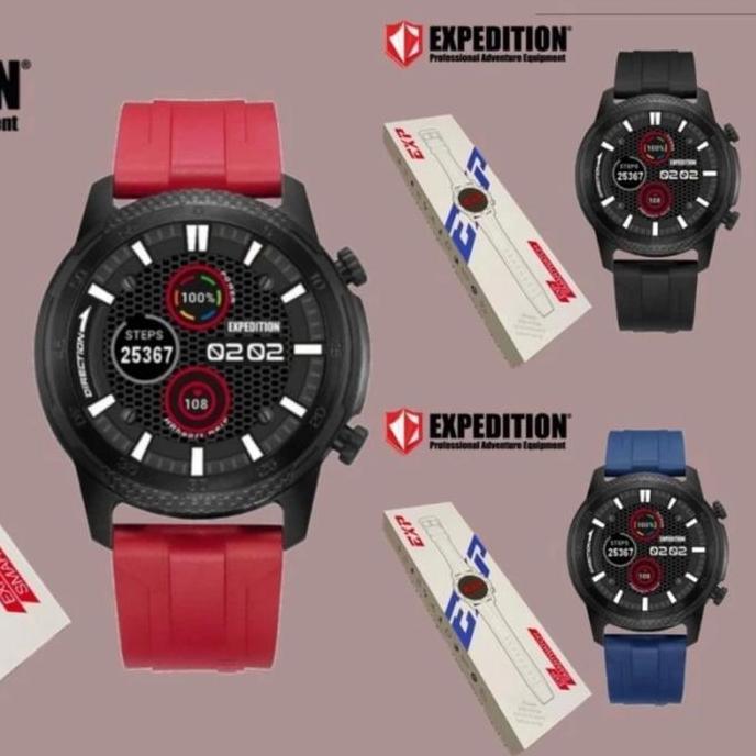 JAM TANGAN PRIA EXPEDITION SMARTWATCH ESW001 ESW 001 ORIGINAL NEW